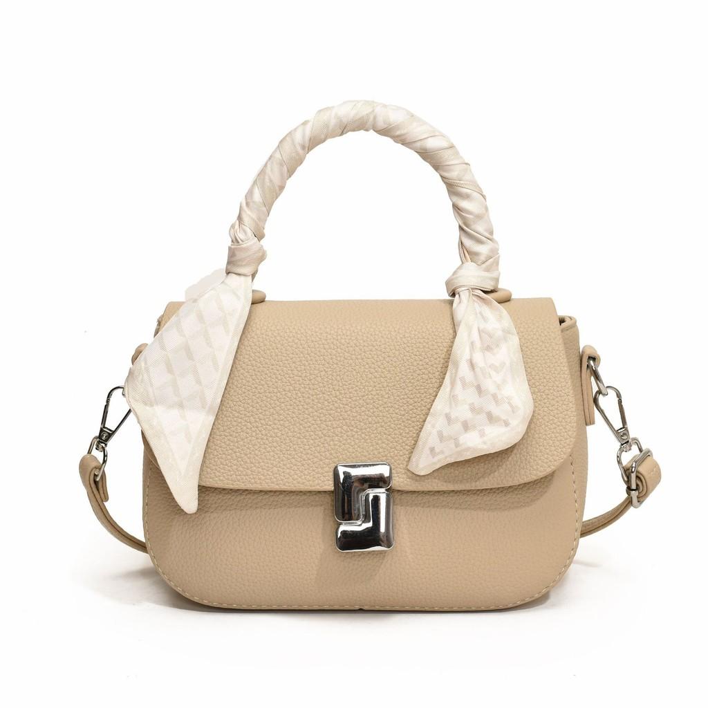 Ielgy High-Quality Hand-Carrying Small Square Bag Fashion Niche High-End All-Match Shoulder Messen