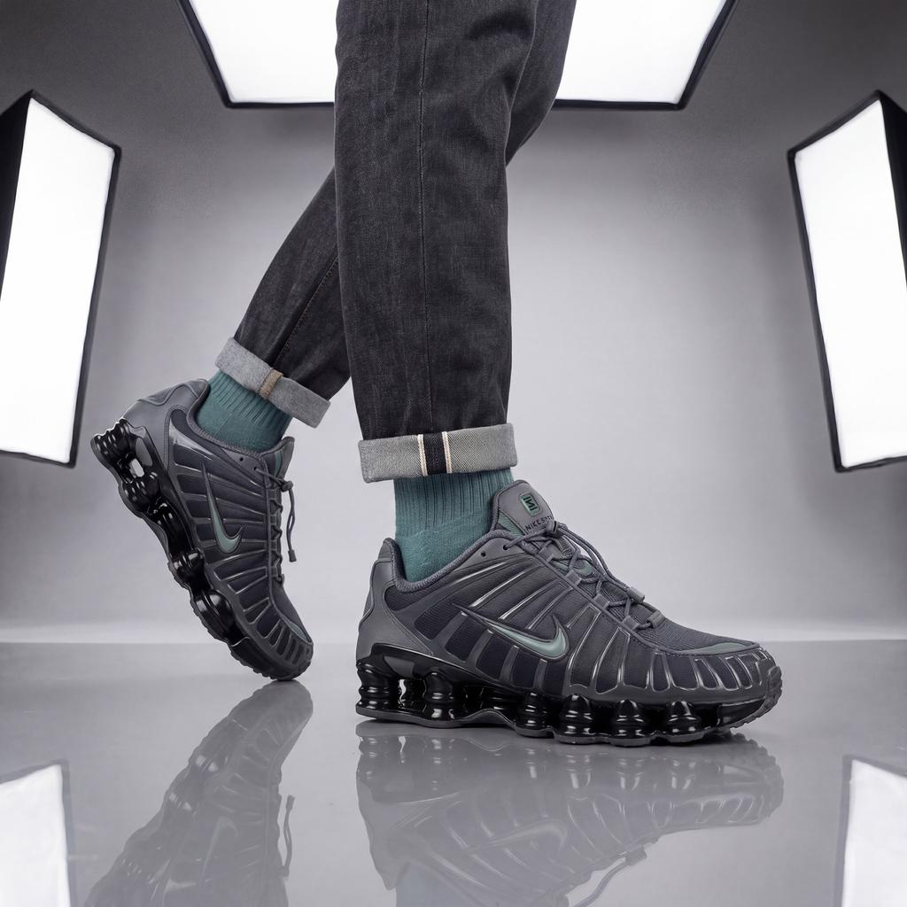 Nike Shox TL - Мужские кроссовки Обувь Серый IM5998-068 ОРИГИНАЛ