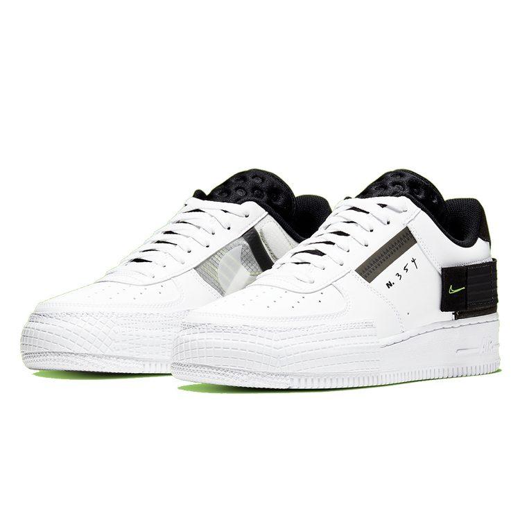 Nike Тип Air Force 1 Белый Черный Вольт AT7859-101