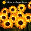 Solar Sunflower Light Garden Decoration Automatic Charging No Wiring Required