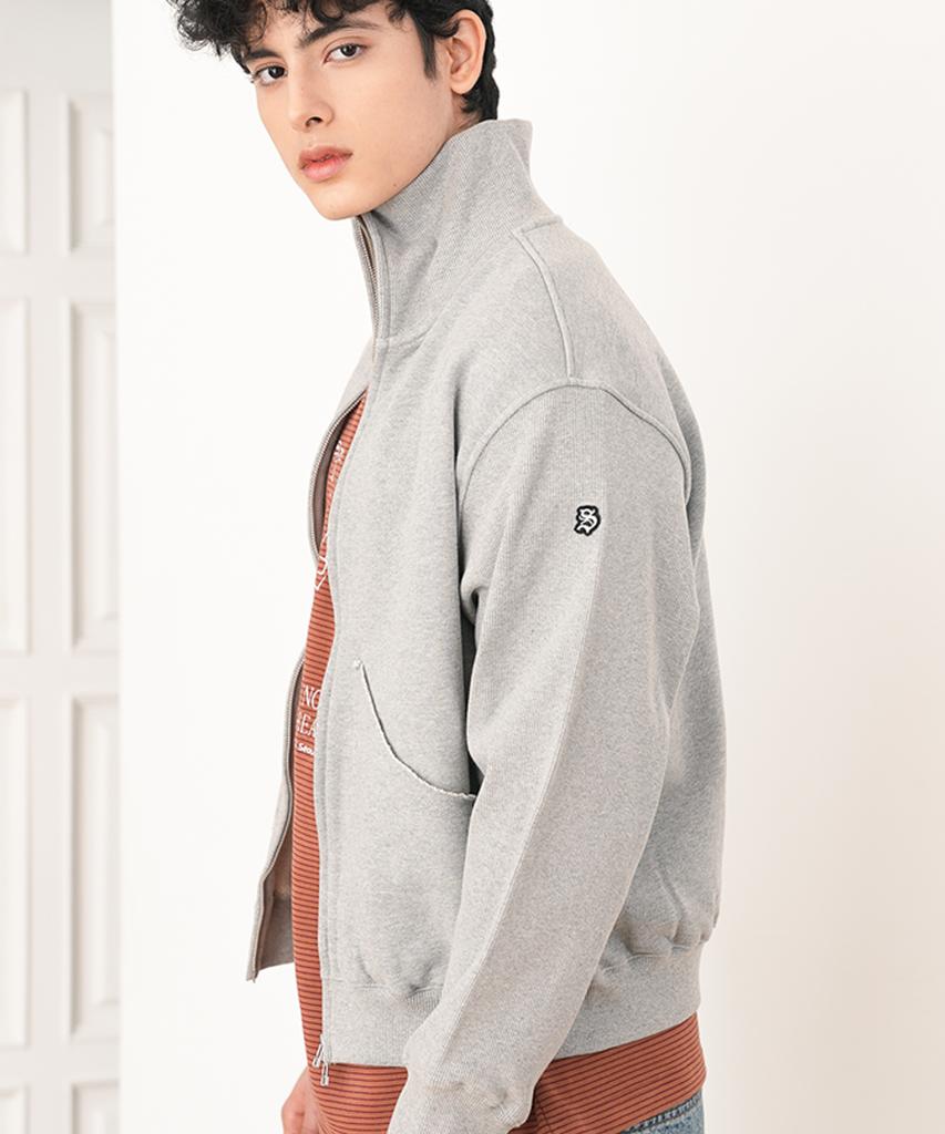 Черная куртка-толстовка на молнии Scoupe Split Sweat