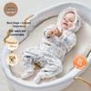 OUYUN Стеганый комбинезон-слип с бабочками для новорожденных