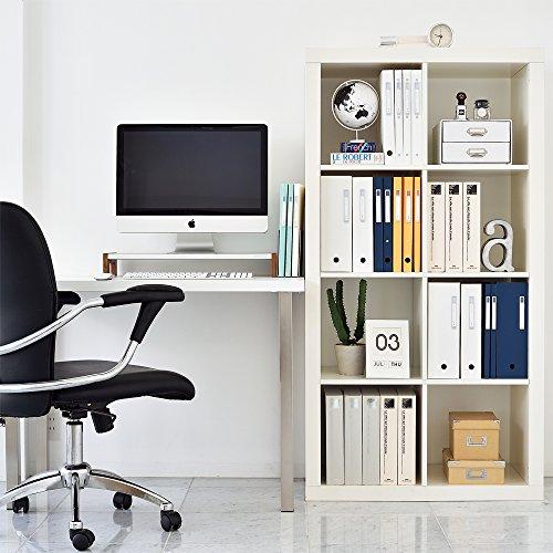 Lihit Lab F7681-24 Ring File, A4, 2 Holes, Black