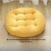 1pc Plush Corduroy Floor Pillow - Thick, Soft Cushion for Tatami, Yoga, Meditation - Versatile Home Decor for Home, Office