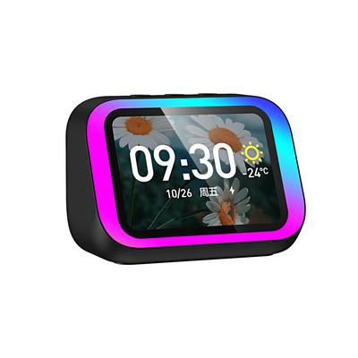 Умная колонка голосовой помощник домашняя колонка будильник с RGB-подсветкой портативная BT-колонка для спальни