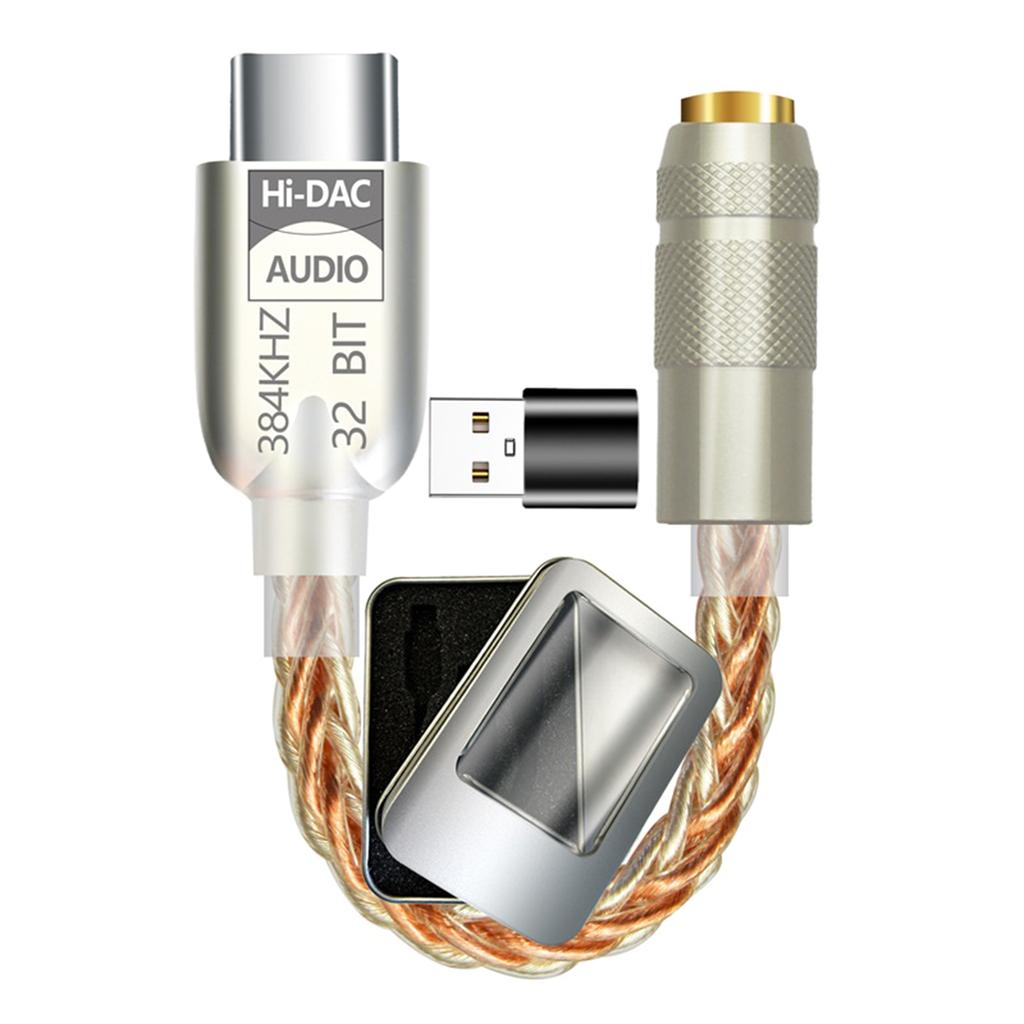 ALC5686 USB Type C на 3,5 мм C усилитель для наушников усилитель для наушников цифровые декодеры звуковой кабель адаптер конвертер