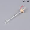 Pet Feeding Nipple For Puppy Dog Cat Hamster Feeding Pacifier Medicine Feeding Oral Syringe With Silicone Nipple Feeder