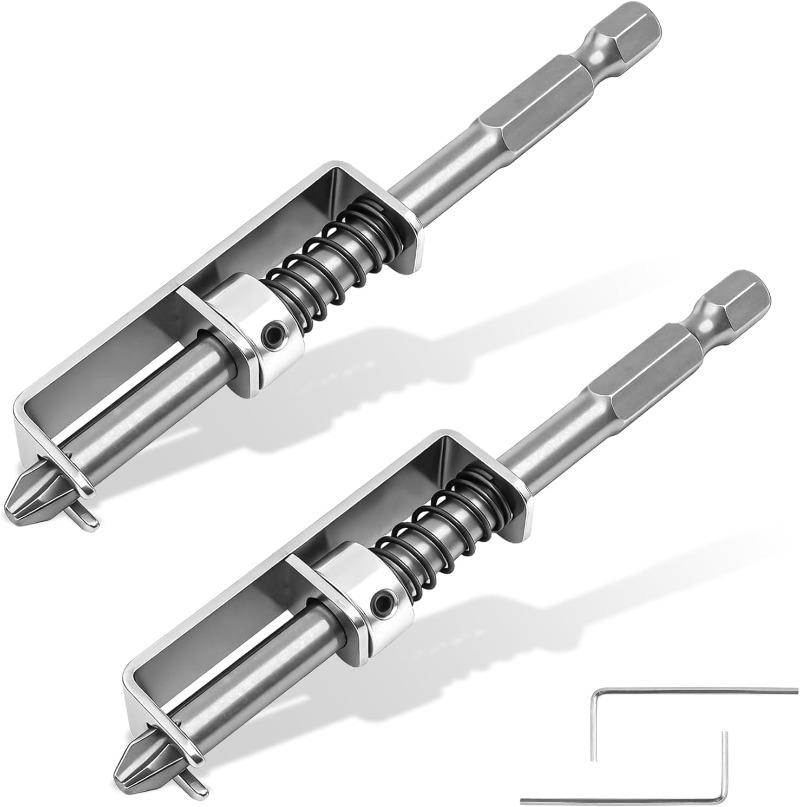 Anti-Drop Screw Universal Spring-Loaded Screw Holder Bit Stainless Steel Wear Resist Mechanics Electricians Retaining Tool Parts