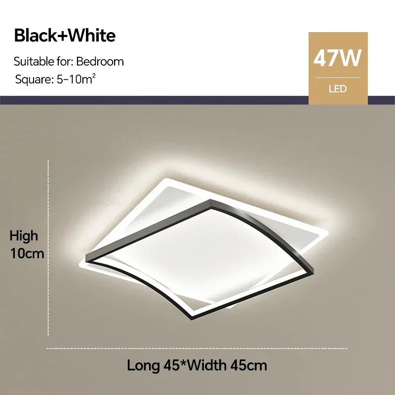 Современный светодиодный потолочный светильник для гостиной, столовой, спальни, кабинета, кухни, прихожей, люстра, светильник для внутреннего домашнего декора