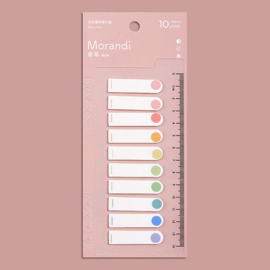 Index Tab Self-Adhesive Waterproof PET Writable Sticky Index Labels Notes File Page Flags School Supplies