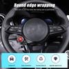 Red Carbon Fiber Engine Start/Stop Button Trim Ring For Alfa Romeo Tonale 22-24