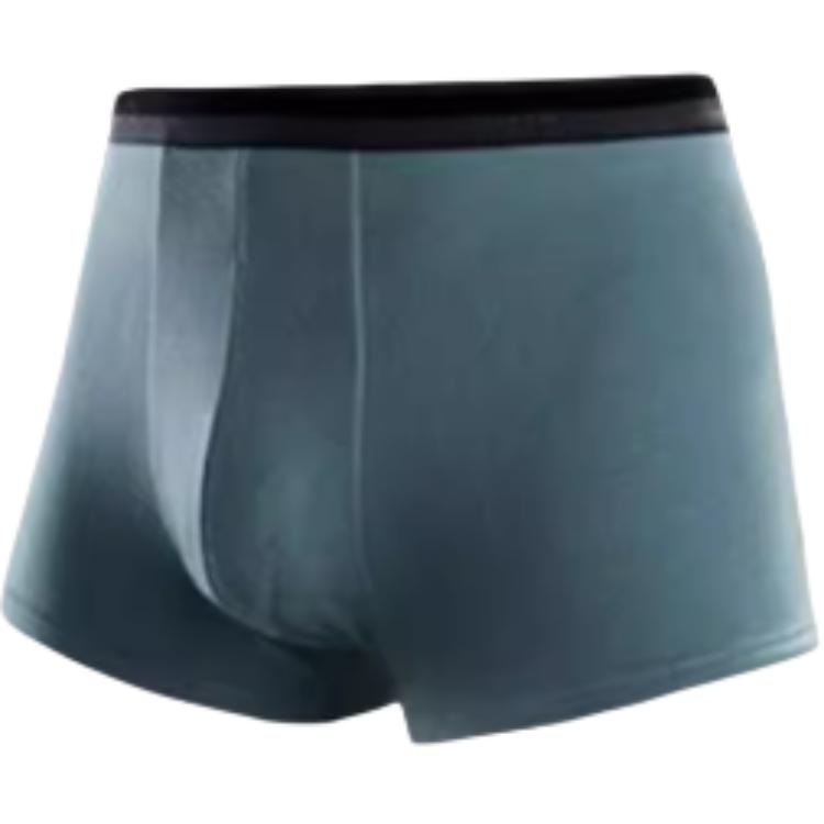 Anta Life Series однотонное впитывающее пот анти-натирающее мягкое приятное для кожи спортивное нижнее белье мужское нижнее белье цвета бобов-серо-зеленый 192448973-3