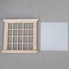 1:12 Dollhouse Square Window Frame Model Dollhouse 20 Pane Windows Dolls House Mini Furniture Accessories