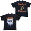 Абстрактная повседневная футболка Marilyn Manson Роскошный бренд группы для мужчин и женщин Топ