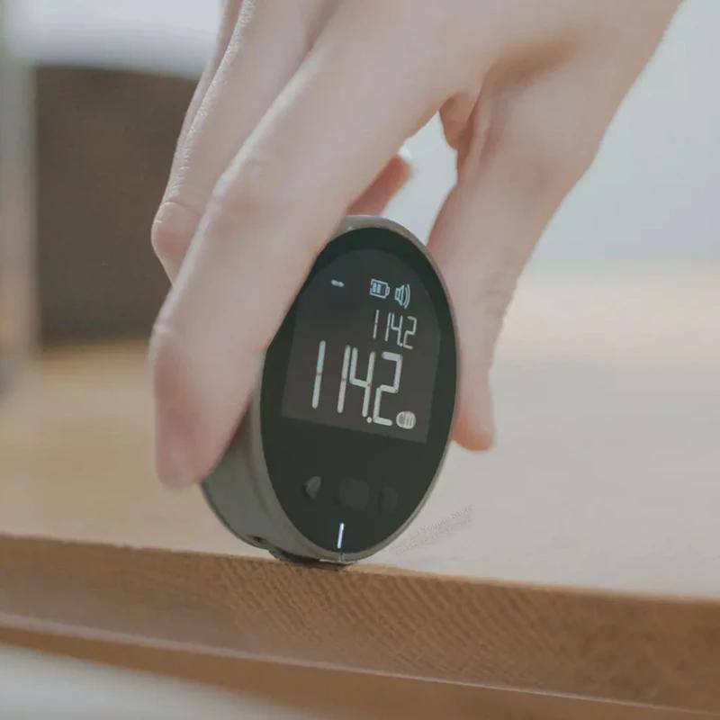 Xiaomi DUKA ATuMan Little Q Electric Ruler Distance Meter HD LCD Screen Measure Tools Rechargeable 99M Tape Ruler