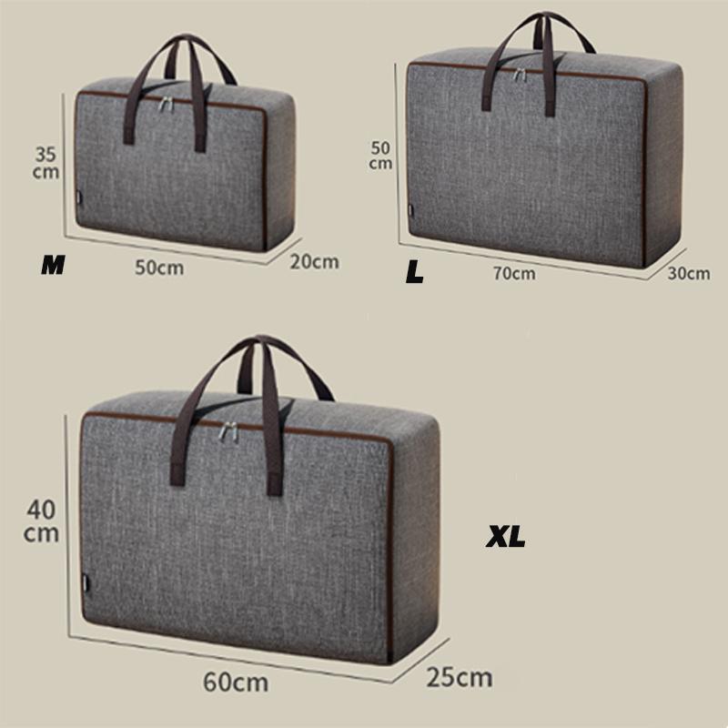 1 шт. Большая сумка для хранения одеял, упаковочная сумка для одежды из ткани Оксфорд, водонепроницаемая, прочная, дорожная сумка с ручкой, органайзер для гардероба