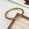 4 Styles Thin Bangle Round Shape Stacking Bangle Fashion Bangle Bracelet  Women