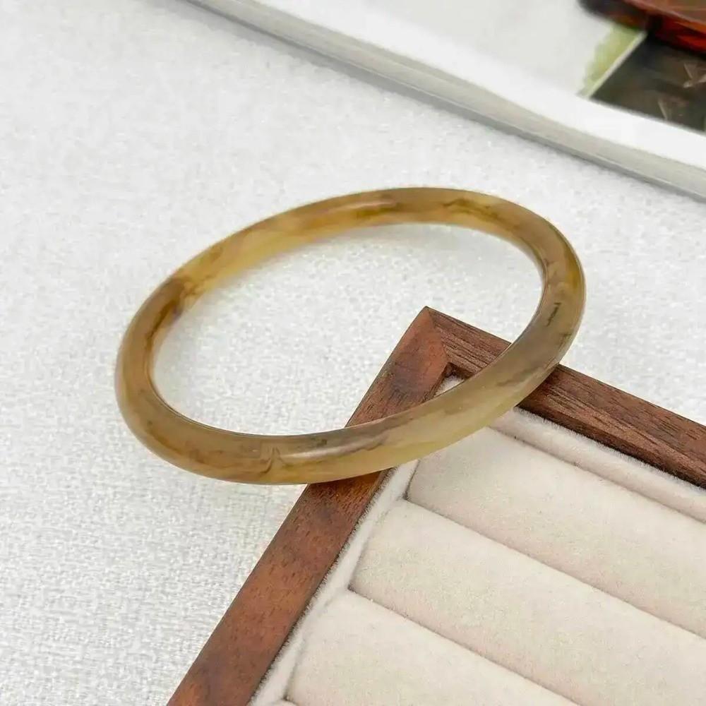 4 Styles Thin Bangle Round Shape Stacking Bangle Fashion Bangle Bracelet Women