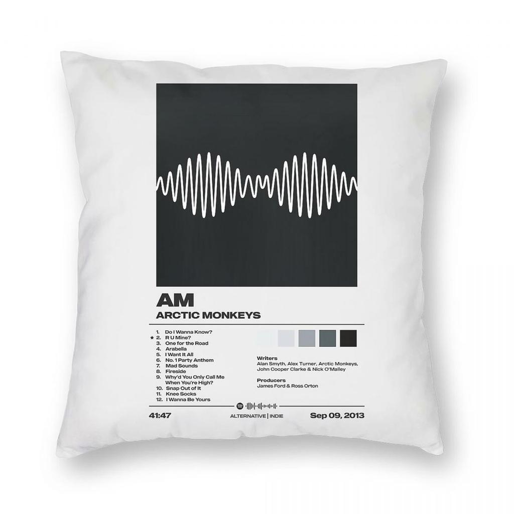 Am By Arctic Monkeys Album Pillowcase Polyester Linen Velvet Printed Zip Decor Pillow Case Room Cushion Case