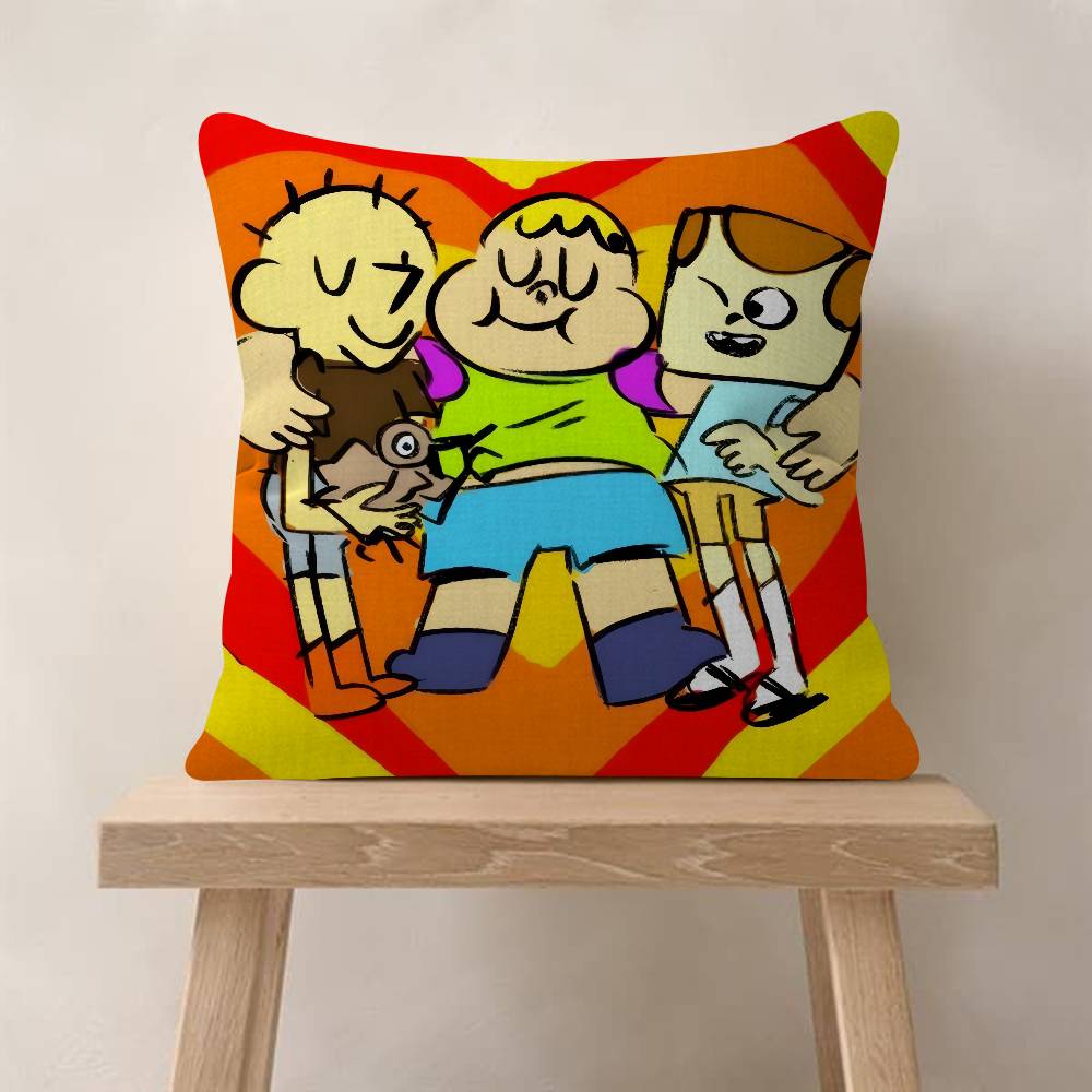 Cartoon CClarence fun pillow cover sofa cushion cover home room decoration children gift