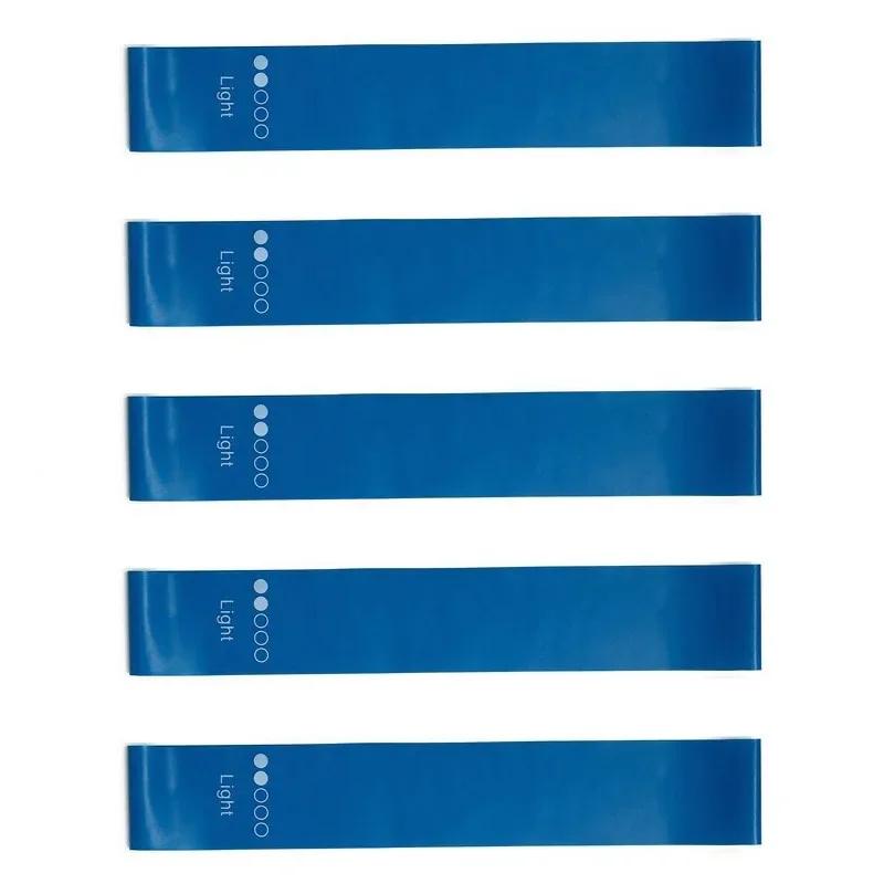 5 шт. набор эспандеров для йоги, эспандер для приседаний, тренировочный пояс, пилатес, кроссфит, упражнения, фитнес-группы, оборудование для спортзала