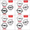 1pcs ABS For Opel Logo Emblem Badge Sticker Fit Car Front Grille Hood Bonnet Rear Trunk Bumper Astra Zafira Insignia Corsa H G