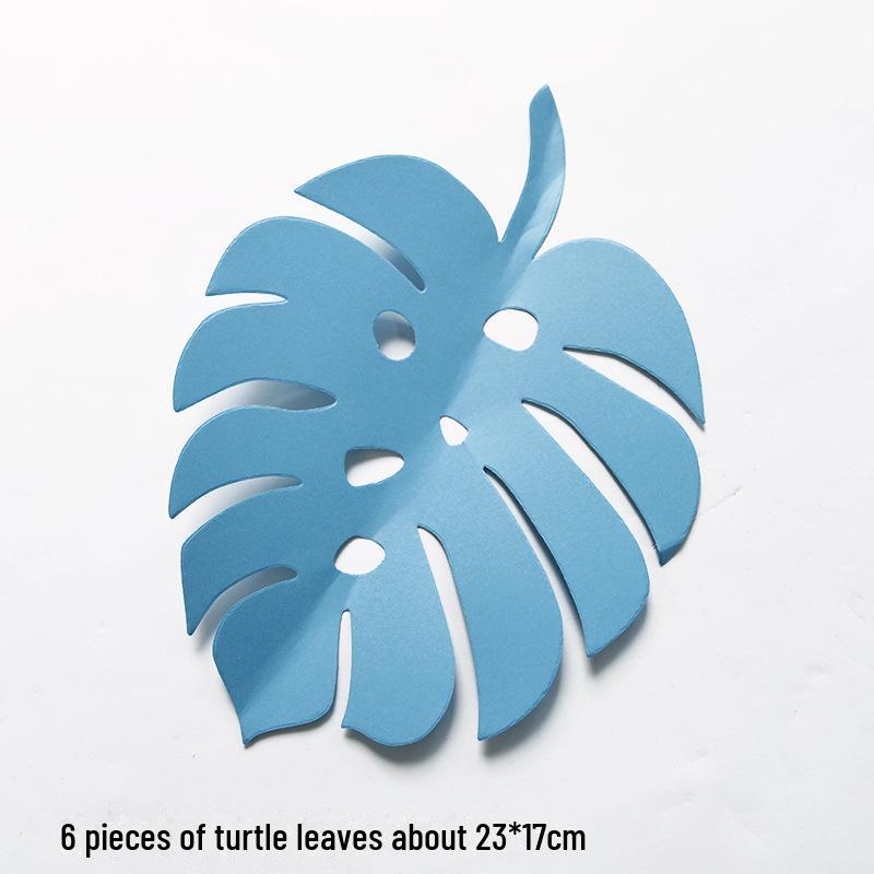 Декор стен в виде листьев и цветов в скандинавском стиле для школьных классов, торговых центров и детских комнат