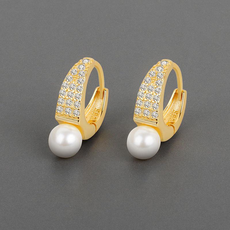 925 Sterling Silver Heart Hoop Earrings Stud Earrings Silver Women Star Butterfly Earrings for Women Jewelry Gift E357
