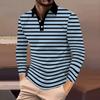 Men's  Golf Shirt Casual Sports V Neck Ribbed  Collar Short Sleeve Fashion Casual Solid Color Plain Spring & Summer Regular Fit