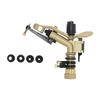 DN25 Rocker Arm Rotating Sprinkler Adjustable Angle Impact Sprinkler Garden Irrigation Tool