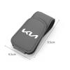 BKPVCT1 Car Sun Visor Glasses Clip Leather Eyeglasses Clip Automobile Sunglasses Holder For Kia Rio 3 4 K2 K3 X-Line Car Accessories