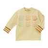 House Hot Long Sleeve Boys Girls Baby Clothing Ivory 100cm [Miki Biscuits] T-Shirt Children's 73-5201-680