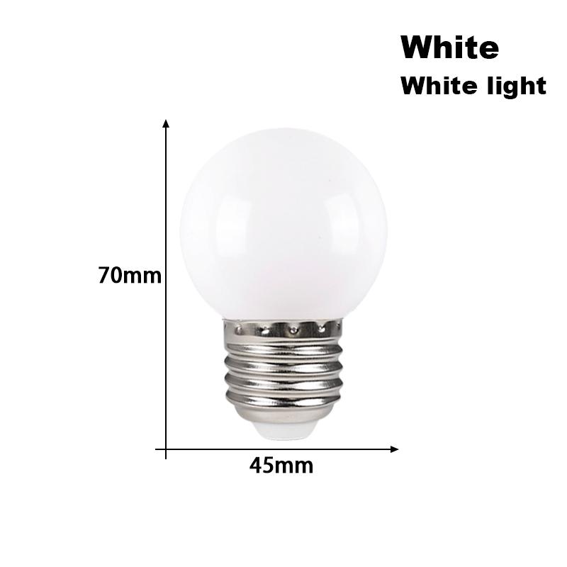 10 шт. светодиодных ламп E27 светодиодная лампа 3 Вт 1 Вт AC 220 В лампочка холодный теплый белый цвет больше цветов Lampada светодиодный прожектор Bombilla домашний декор маленькая лампочка
