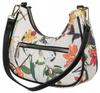 Women's floral eco-leather messenger bag - David Jones