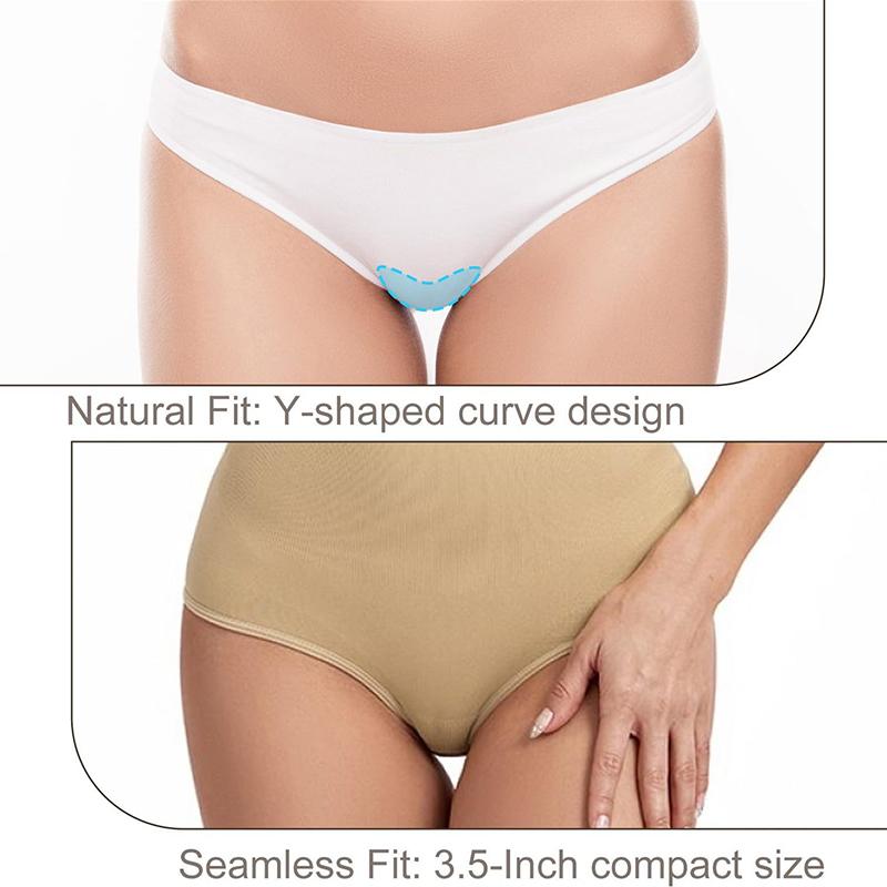 1 шт. Autohesion Компактное бесследное нижнее белье A Slice Pad Летние приватные наклейки Stealth Silica Gel