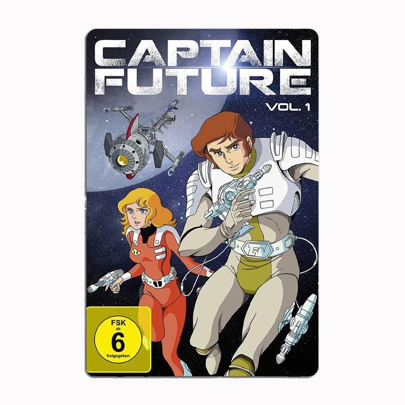 Vintage Captain Future Crew 1 Metal Sign Mural Painting Cinema Living Room Cinema Funny Tin Poster Retro Man Cave Home Tavern