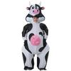 Надувной костюм коровы JOYBRO для забавного костюма коровы с фермы, идеально подходящий для косплея и подходящий для мальчиков и и одного размера, подходящий большинству детей, Хэллоуин, фестивали,