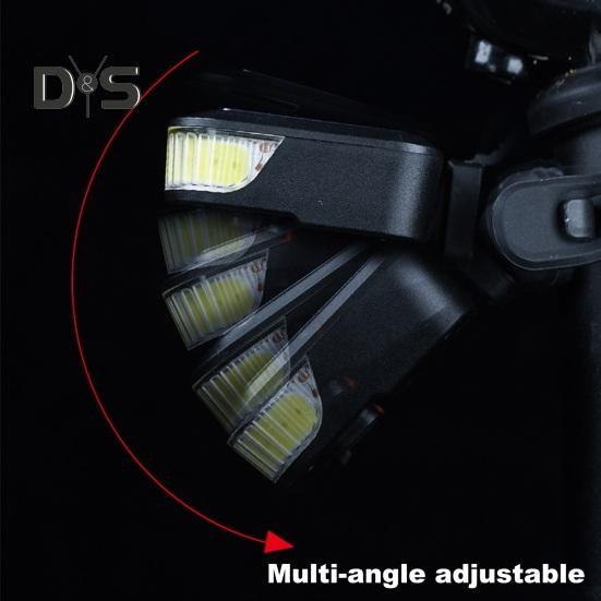 Задний фонарь для велосипеда на солнечной батарее, регулируемый, перезаряжаемый, для горного велосипеда, шоссейный, водонепроницаемый, 30 лм, предупреждающий задний фонарь для ночной езды на велосипеде