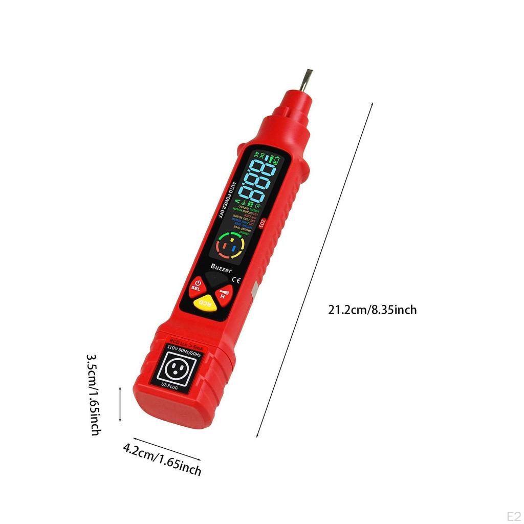 Non Contact Voltage Tester Pen Digital Multimeter for Professional Household