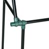 Rankhilfe 3 Piece Set Plant Trellis Modular Design For Outdoor And Indoor Steel Green 38 X 38 X 182 Cm