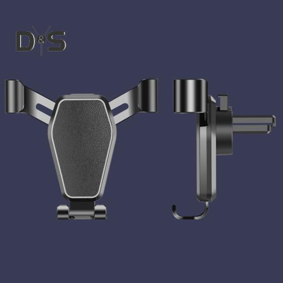 Car Phone Holder with Automatic Locking Arm Slot Air Vent Mount Stand for 4-7 Inch Smartphones Dashboard Cradle for All Smartphones