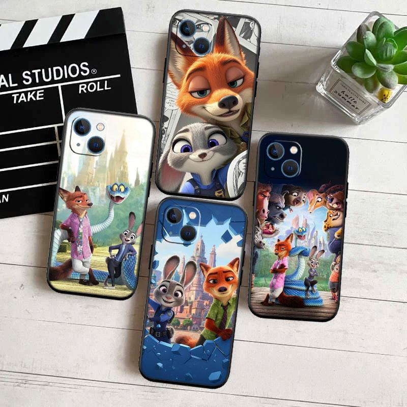 Чехол для телефона Disney Зверополис для Motorola Moto Edge 60 60s 70 G86 G56 G54 E14 G04S G45 G54 G64 Pro Power Neo Fusion
