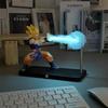 DRAGON BALL Сон Гоку Камехамеха ночник настольное украшение модель ночной аниме аксессуары детские игрушки подарок на день рождения