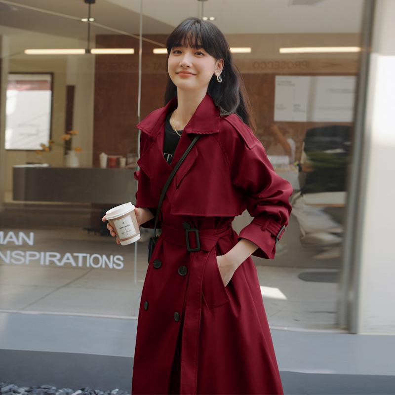 Ветровка женская весна и осень дизайн нишевый корейский стиль пальто пальто