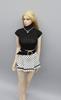 Figure College Girl Cute Turtleneck Sleeveless Shot Skirt and Belt Head and Accessories Not [TOYBARJAPAN] 1/6 Accessories/Girls Top, (Body, Included)