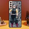 Чехол для телефона Tengen Uzui Kimetsu no Yaiba для Samsung Galaxy S22 Ultra S20 S21 FE S10 S10e S9 Note 10 Plus Note 20 Ultra