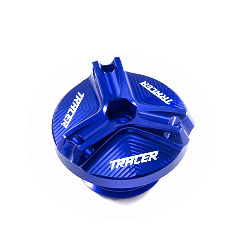 Motorcycle Accessories M20*2.5 Engine Oil Drain Plug Filler Cap Cover For YAMAHA Tracer 9 TRACER 900 GT MT09 MT-09