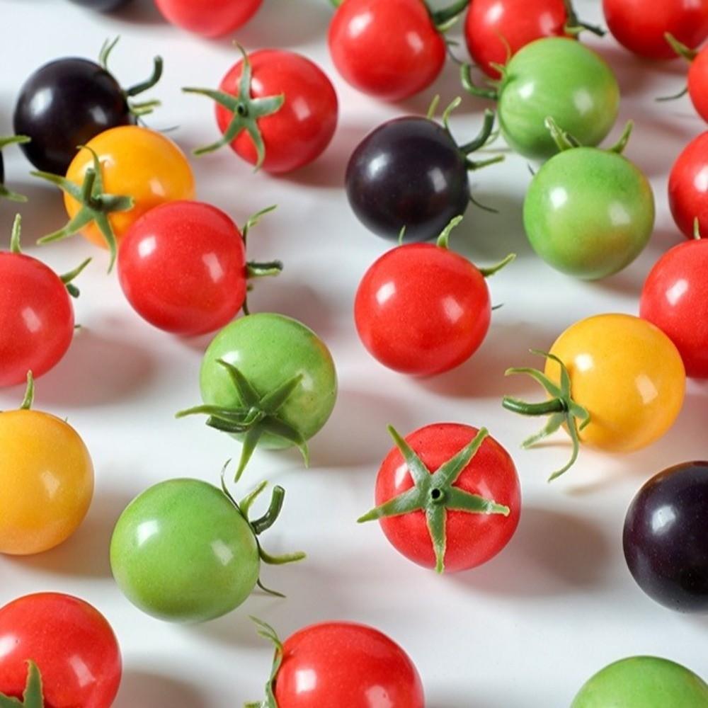 Hanging Simulation Tomatoes Model Lifelike Tomatoes Ornament Fake Fruit Props Hotel Decor