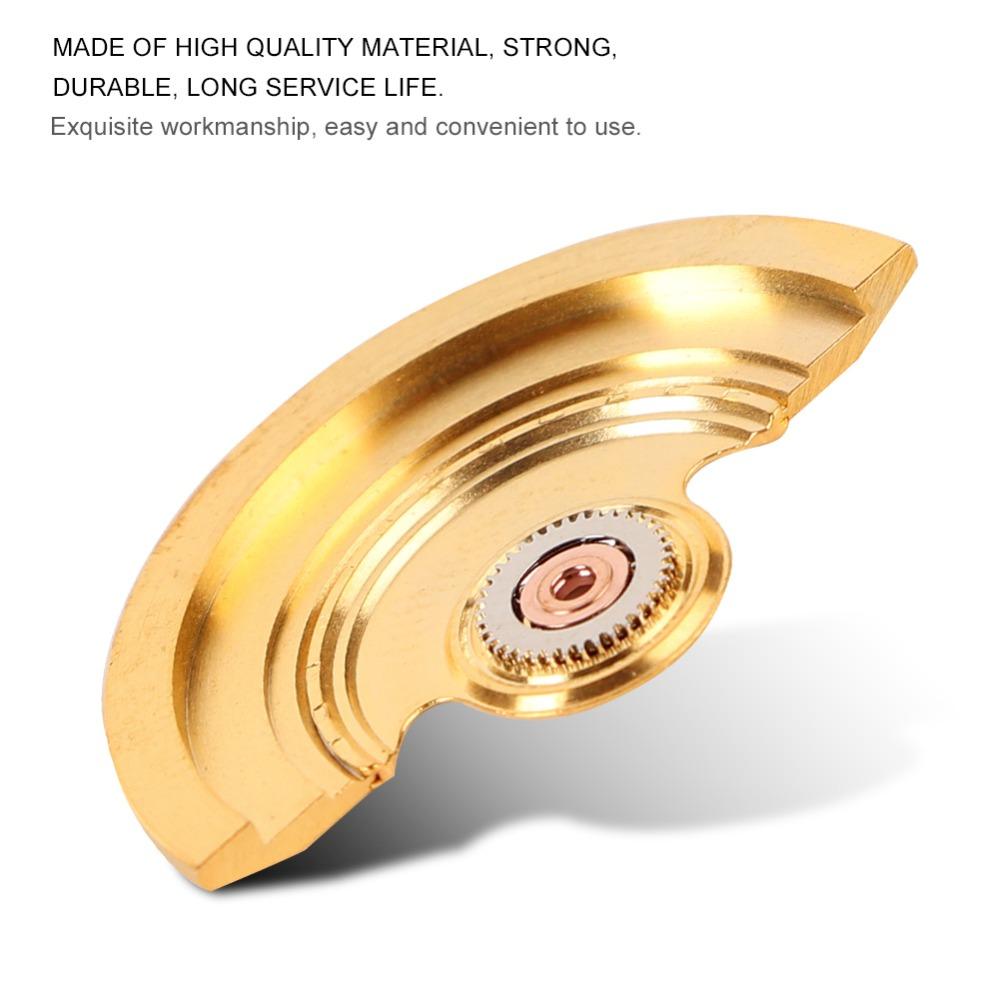Gold Stainless Steel Oscillating Weight Automatic Hammer Mechanical Movement Watch Repair