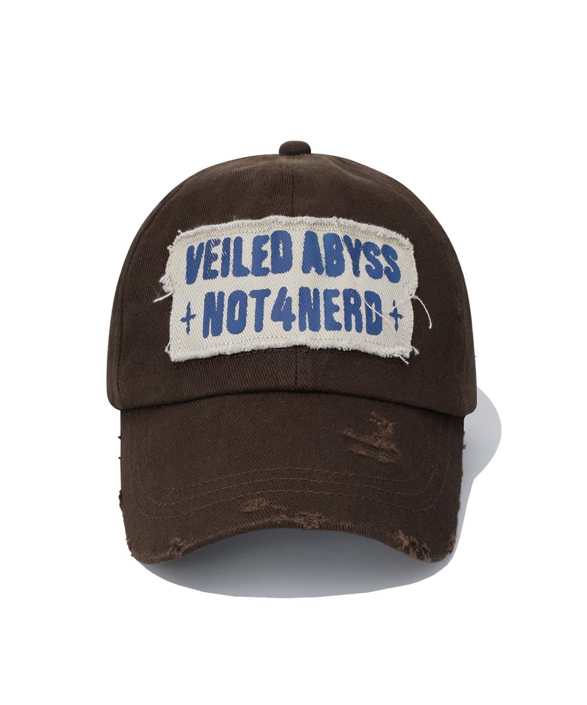 NOT4NERD Бейсболка с нашивкой 'Veiled Abyss' - Коричневая